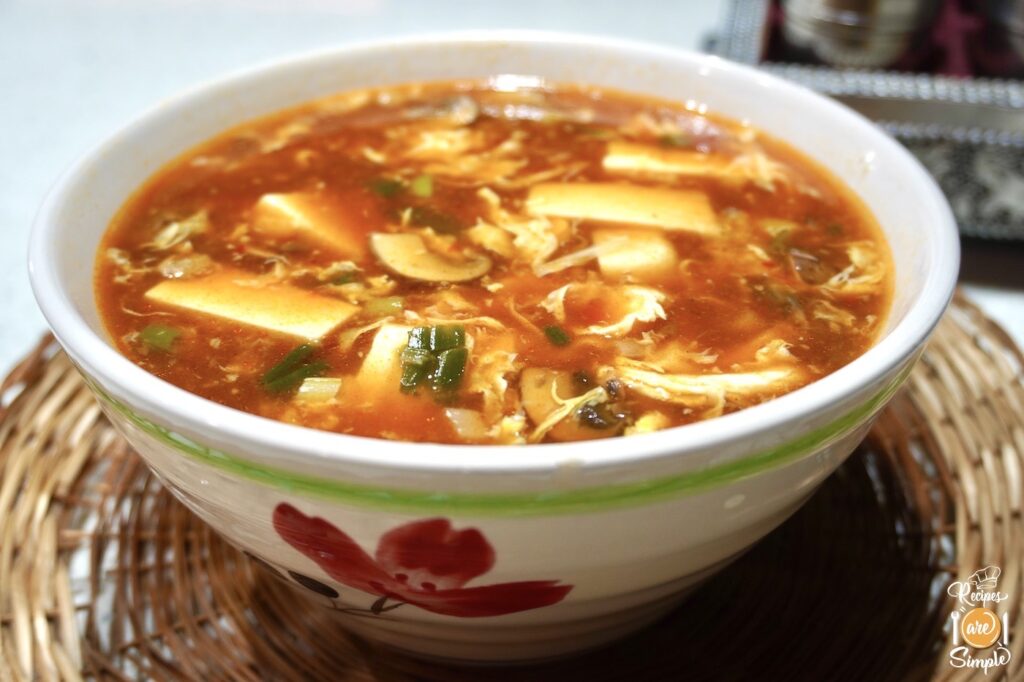 hot and sour soup recipe by DesiExpert.com