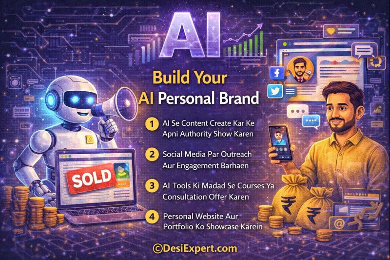 AI Tools Se Passive Income Kaise Banayein by DesiExpert.com