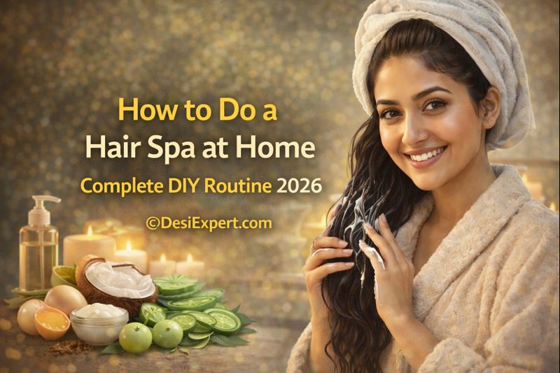 Hair Spa At Home by DesiExpert.com