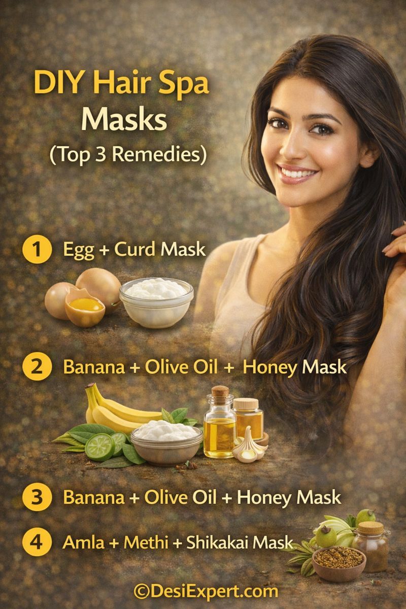 Hair Spa At Home by DesiExpert.com