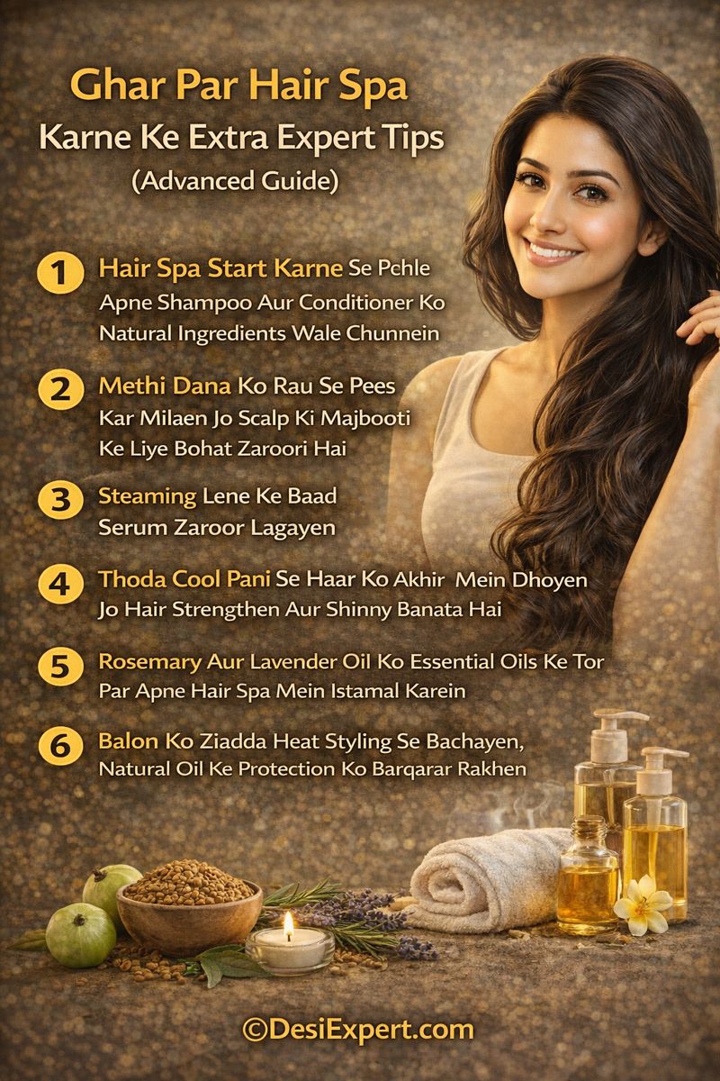 Hair Spa At Home by DesiExpert.com