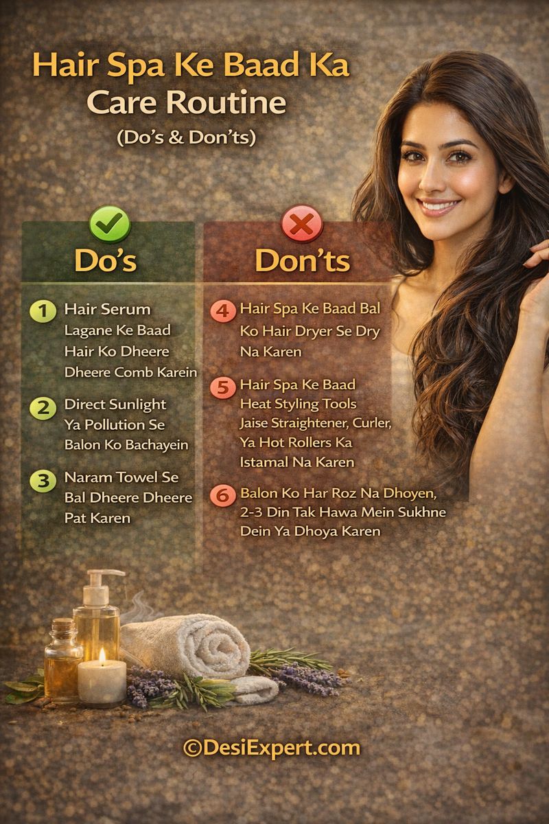Hair Spa At Home by DesiExpert.com