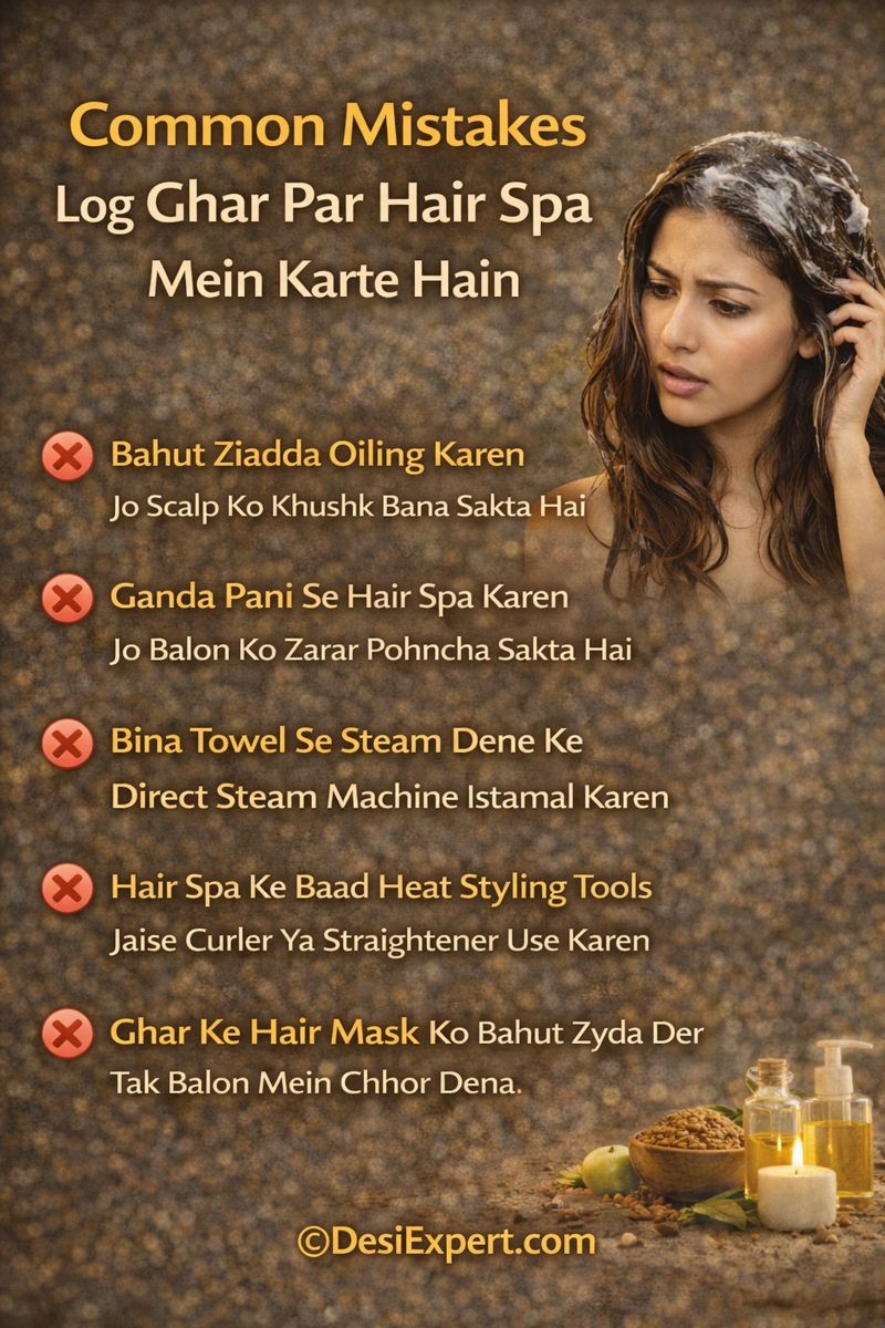 Hair Spa At Home by DesiExpert.com
