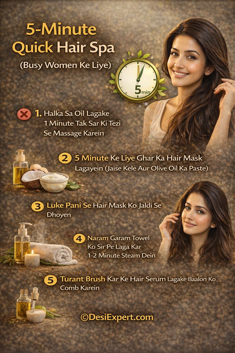 Hair Spa At Home by DesiExpert.com