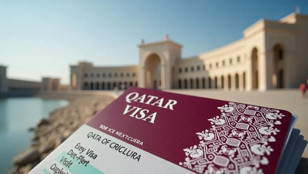 Qatar work visa process by DesiExpert.com