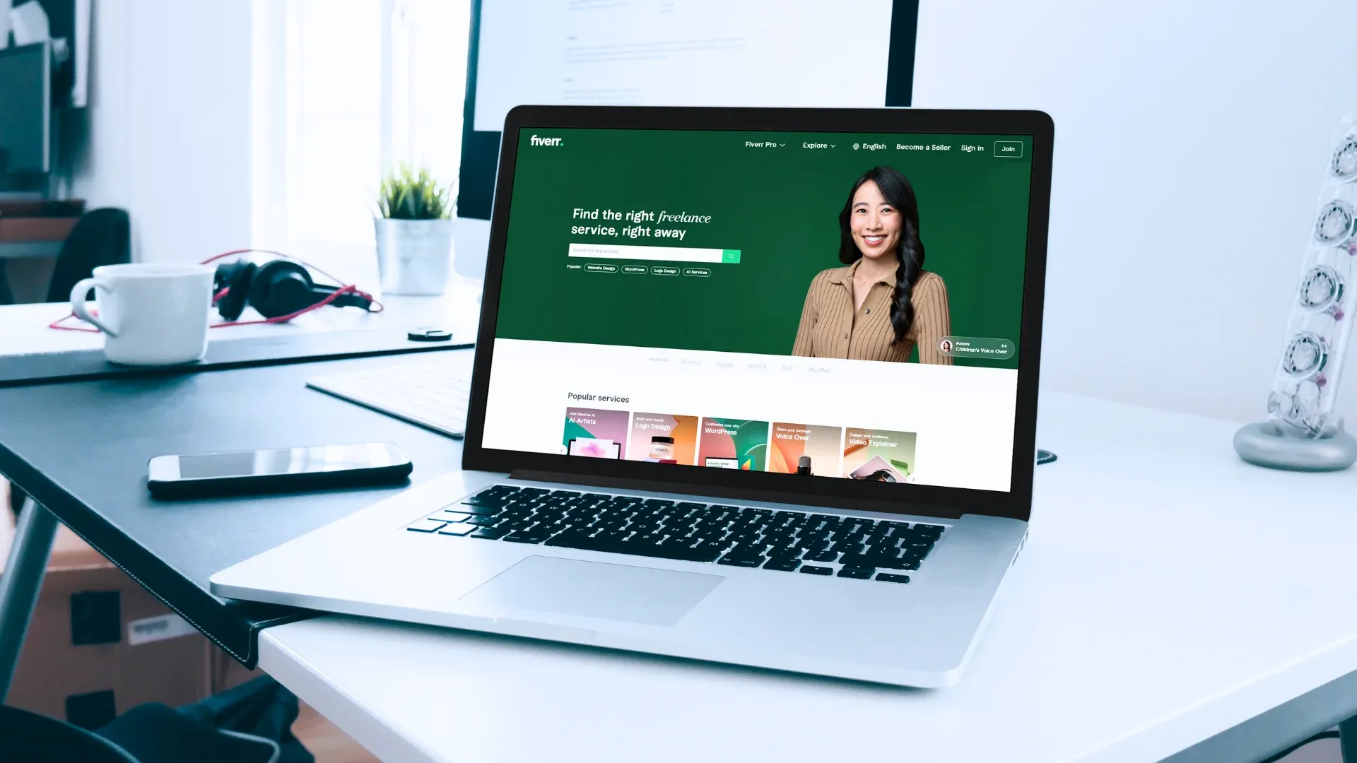 Fiverr gig kaise banayein by DesiExpert.com