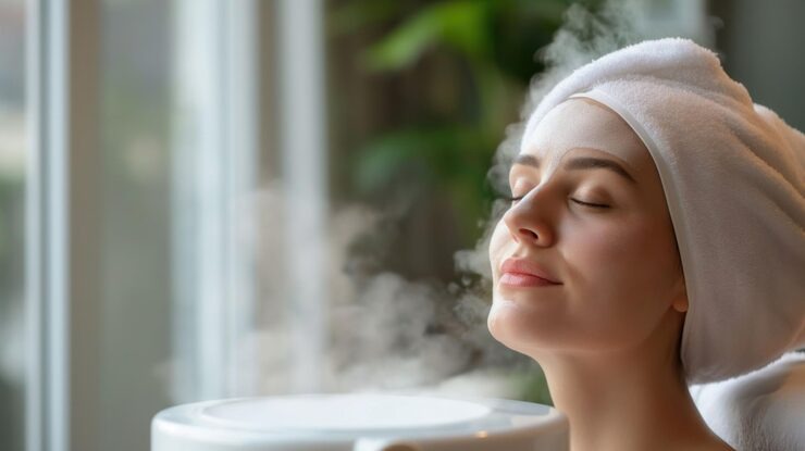 Face Steaming Benefits by DesiExpert.com