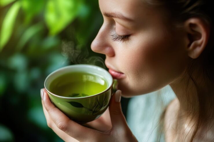 green tea ke faide by DesiExpert.com