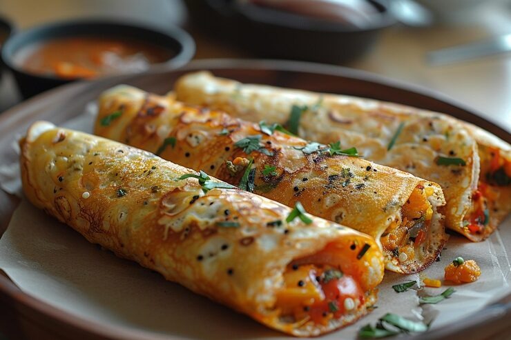 chicken paratha roll recipe by Desiexpert.com