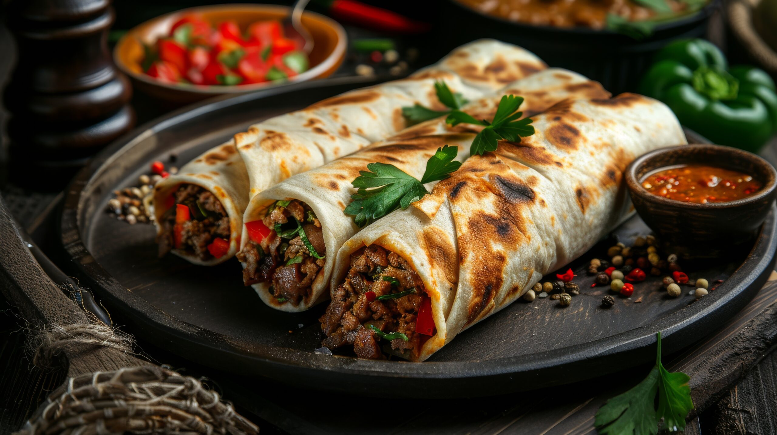 chicken paratha roll recipe by Desiexpert.com